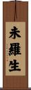 未羅生 Scroll