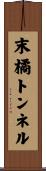 末橘トンネル Scroll