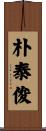 朴泰俊 Scroll
