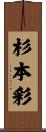 杉本彩 Scroll