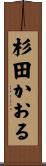 杉田かおる Scroll