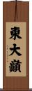 東大巓 Scroll