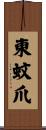 東蚊爪 Scroll