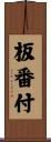 板番付 Scroll