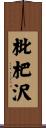 枇杷沢 Scroll
