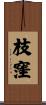 枝窪 Scroll