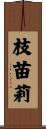 枝苗莉 Scroll