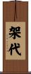 架代 Scroll