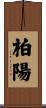 柏陽 Scroll
