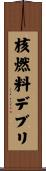 核燃料デブリ Scroll