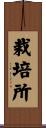 栽培所 Scroll