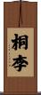 桐李 Scroll
