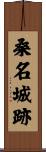 桑名城跡 Scroll