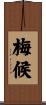 梅候 Scroll