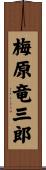 梅原竜三郎 Scroll