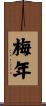梅年 Scroll