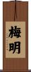 梅明 Scroll