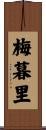 梅暮里 Scroll