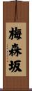 梅森坂 Scroll