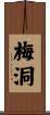 梅洞 Scroll