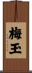 梅玉 Scroll