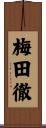 梅田徹 Scroll