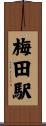 梅田駅 Scroll