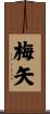梅矢 Scroll