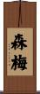 森梅 Scroll