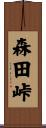 森田峠 Scroll