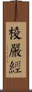 棱嚴經 Scroll