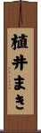 植井まき Scroll
