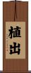 植出 Scroll