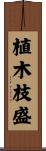 植木枝盛 Scroll