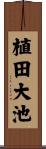 植田大池 Scroll