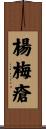 楊梅瘡 Scroll