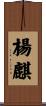 楊麒 Scroll