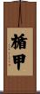 楯甲 Scroll