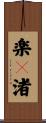 楽々渚 Scroll