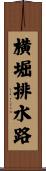 横堀排水路 Scroll