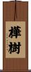 樺樹 Scroll