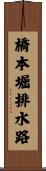 橋本堀排水路 Scroll