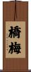 橋梅 Scroll