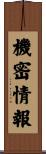機密情報 Scroll