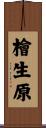 檜生原 Scroll