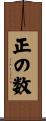 正の数 Scroll