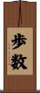 歩数 Scroll