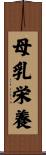 母乳栄養 Scroll