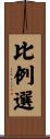 比例選 Scroll