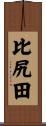 比尻田 Scroll